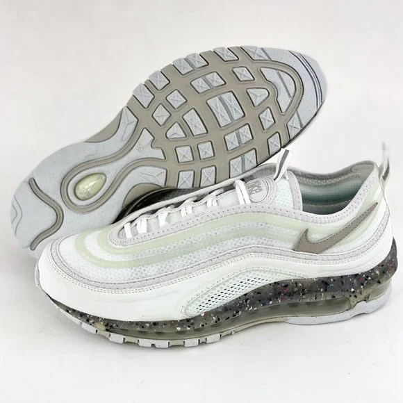 Nike Air Max 97 Terrascape Summit White Men's Sneakers Shoes Recycled DJ5019 100 - Picture 3 of 12